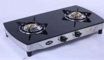 Surya Crystal Glass Black 2 burners Glass Cooktop_0