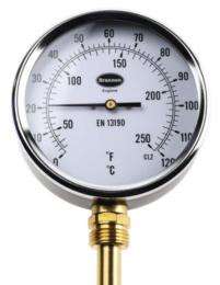 Pressure Gauge Mercury Filled 4000 psi 1/2 inch BSP_0