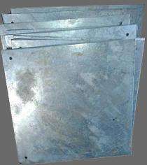 Universal Galvanised Iron Earth Plates 65 x 65 mm - 1200 X 1200 mm_0