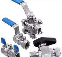 Vishal Manual SS Ball Valves 0.5 inch PN 10_0