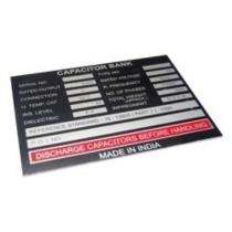 Aluminium Rectangular 0.71 mm Name Plates_0
