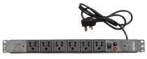Schneider Electric 6 Indian Sockets, 5A Horizontal Power Distribution Unit Rack_0