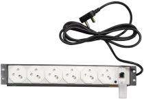 Schneider Electric 6 Octagonal Sockets, 5/15A Horizontal Power Distribution Unit Rack_0