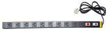 Schneider Electric 10 Indian Sockets, 5A Vertical Power Distribution Unit Rack_0