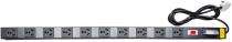 Schneider Electric 10 Indian Sockets, 5/15A Vertical Power Distribution Unit Rack_0