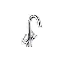 SCOTT Chrome Plated Central Hole Basin Mixer Faucet FRESH_0