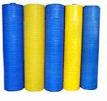 Plain Laminated Rolls 1 - 2 mm HDPE Blue and Yellow_0
