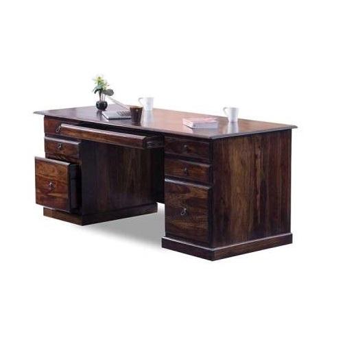 Executive Office Tables Dark Brown Wooden_0
