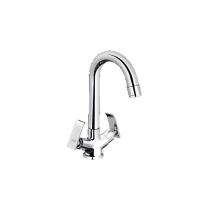SCOTT Chrome Plated Central Hole Basin Mixer Faucet SILON_0