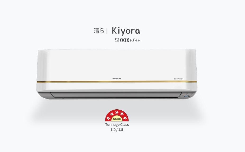 HITACHI 1 ton Split Inverter RSRG512HEEAP 5 Star White Room Air Conditioner_0