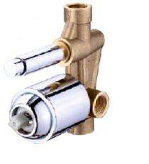 SCOTT Chrome Plated FourWay Conceal Diverter QTurn Faucet ALLIED_0