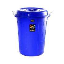 Decoplast Plastic 100 L Bucket 500 x 650 mm Blue_0