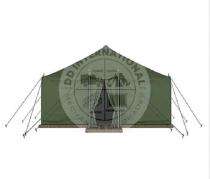 D.D. International Canvas Upto 16 ft Canvas Tent Green_0