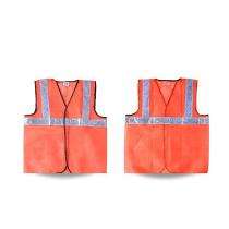 Nylon Safety Jackets L Reflective Orange_0