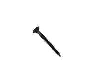 DOLPHIN Philips Head Self Tapping Drywall Screw 3.9 x 25 mm Stainless Steel Electroplated_0