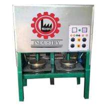 SHKI S01 Semi Automatic Paperboard Paper Plate Making Machine 4 - 12 inch 500 - 1000 Pieces/hr_0