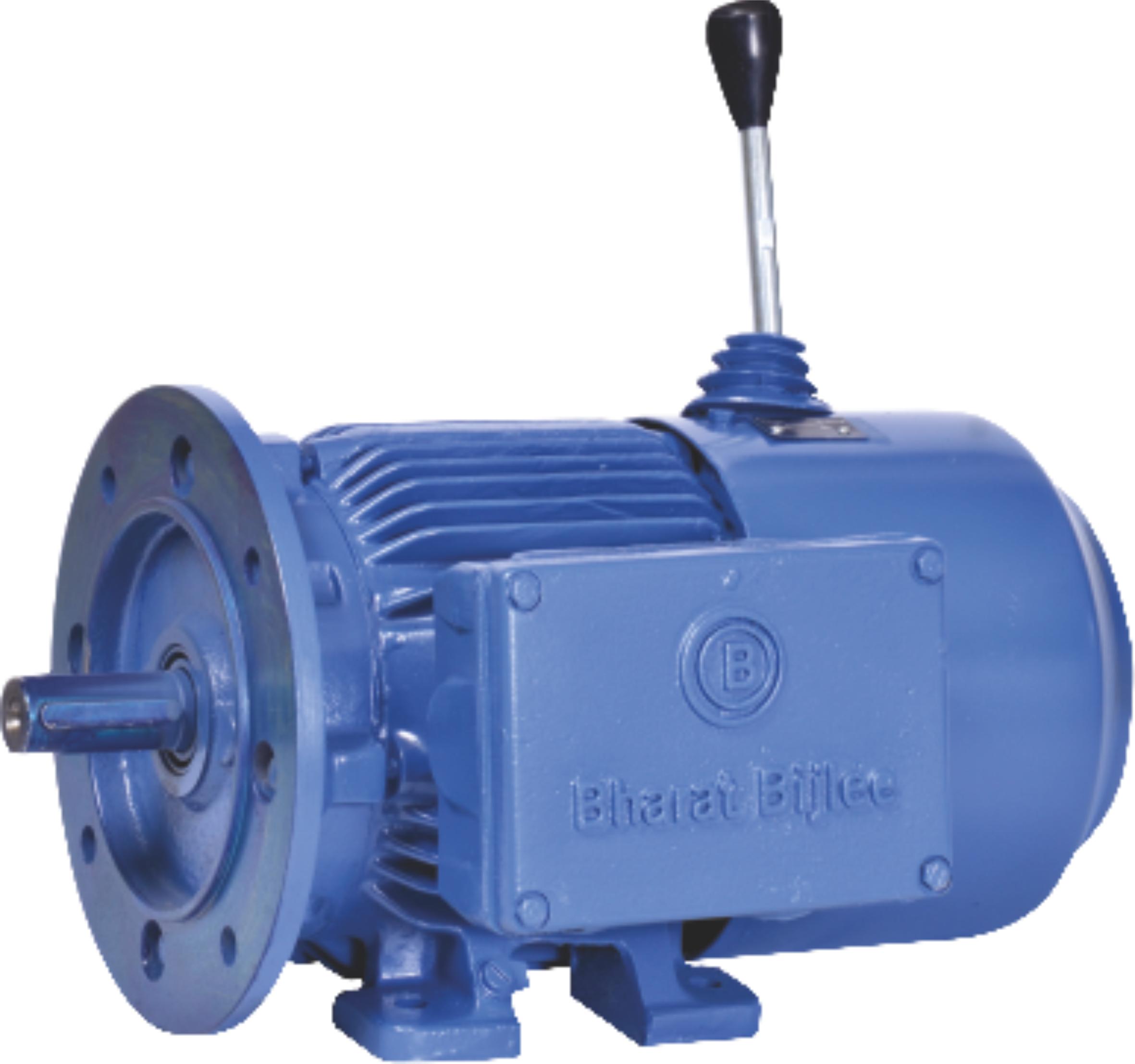 Bharat Bijlee 3000 rpm Three Phase 5 hp Double Pole Foot Mounted AC Motors_0