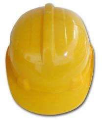 HDPE Yellow Industrial Safety Helmets_0