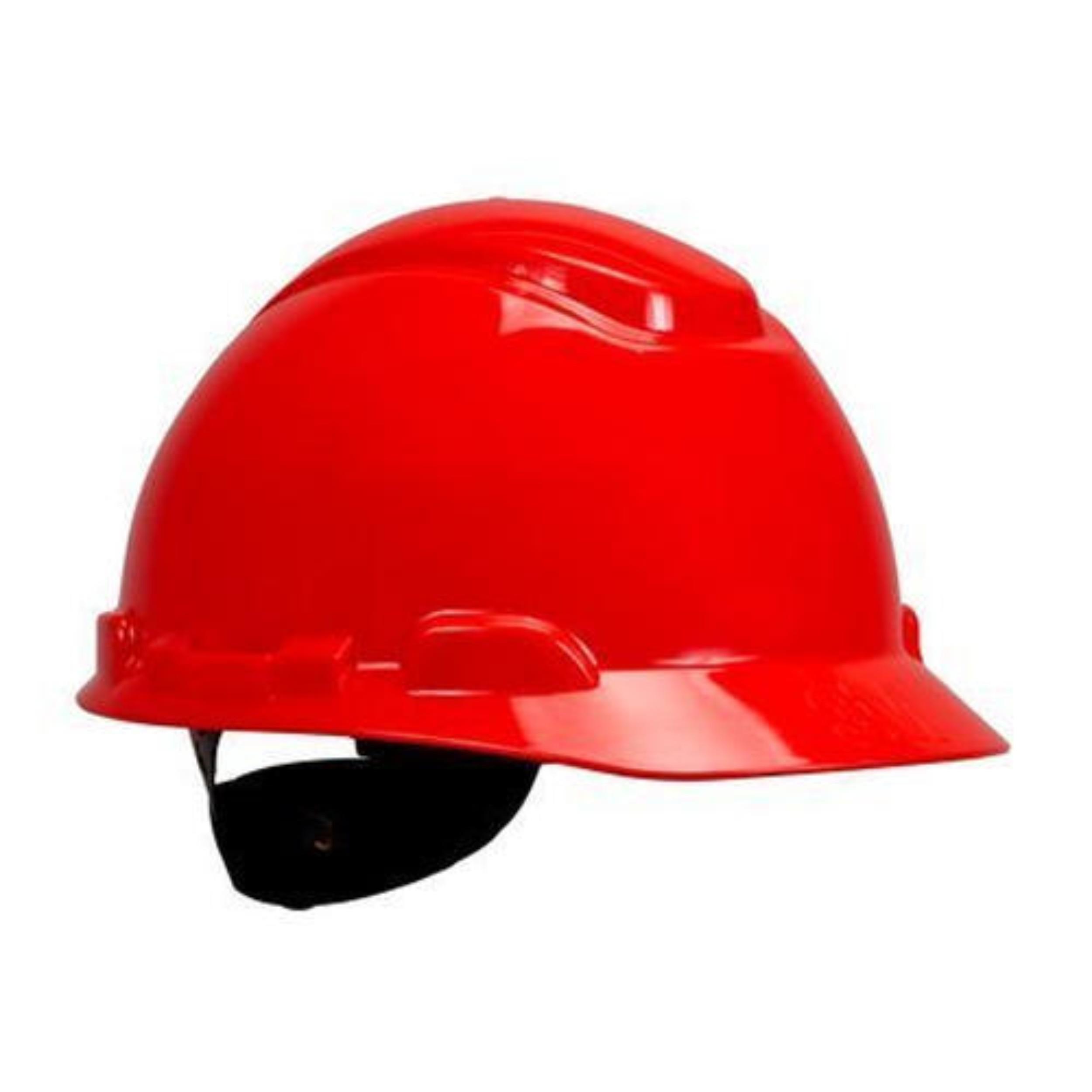 HDPE Red Fusion Safety Helmets_0