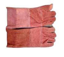 Welding Leather Safety Gloves Free Size_0