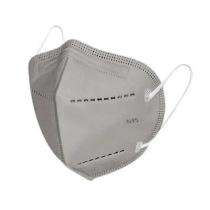 N95 Non Woven PP Nose Masks Standard Grey_0