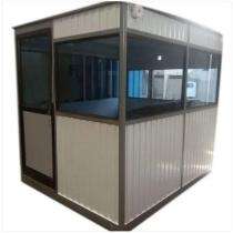 Overseas Fabricators Mild Steel 8 ft Portable Security Cabin_0