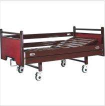KRISHNA MEDITECH KM-ICU-H Manual Operated ICU Bed Wood 2090 x 910 x 600 mm_0