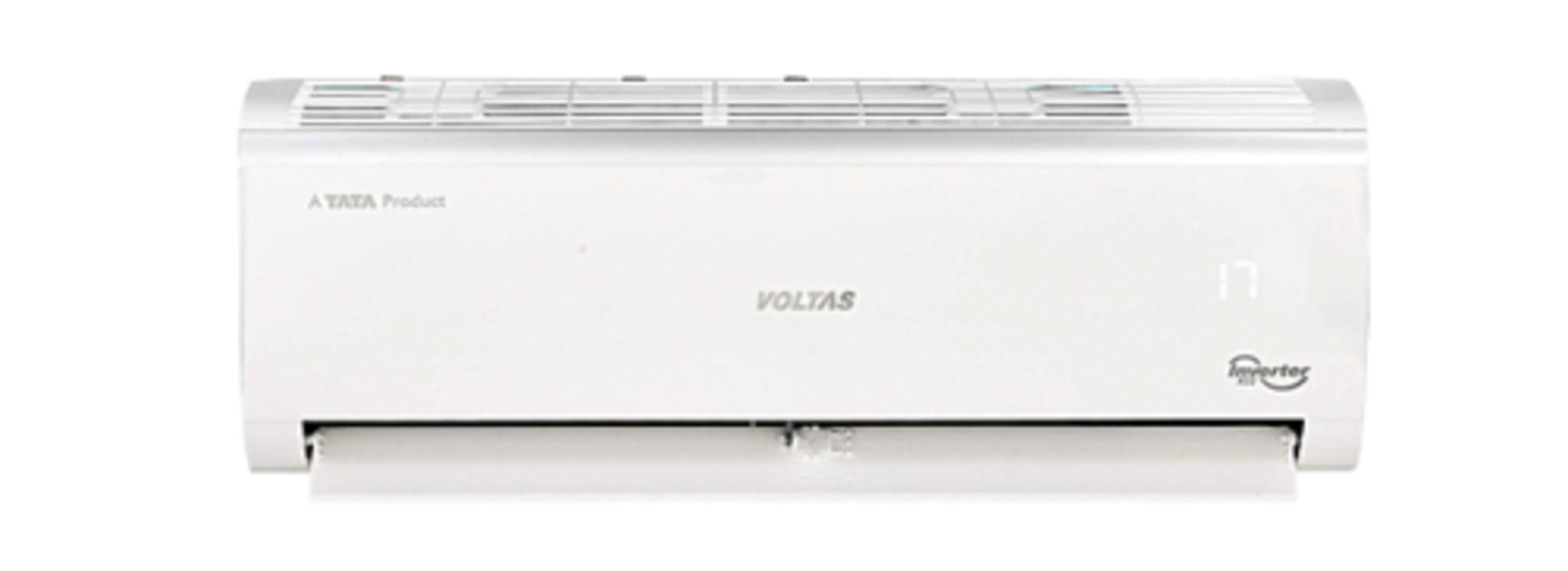 VOLTAS 1 ton Split Inverter 4502527-123V CZTT 3 Star White Room Air Conditioner_0