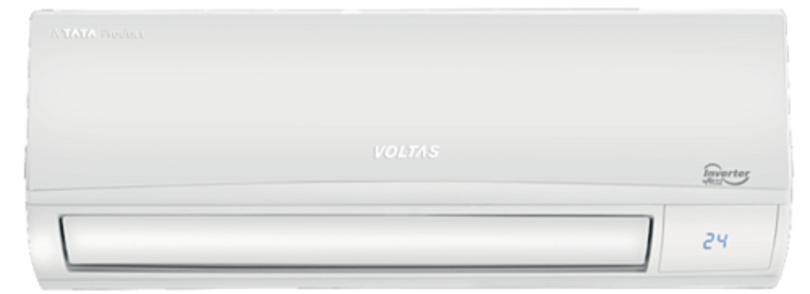 VOLTAS 1 ton Split Inverter 4502932-125 VDZX 5 Star White Room Air Conditioner_0
