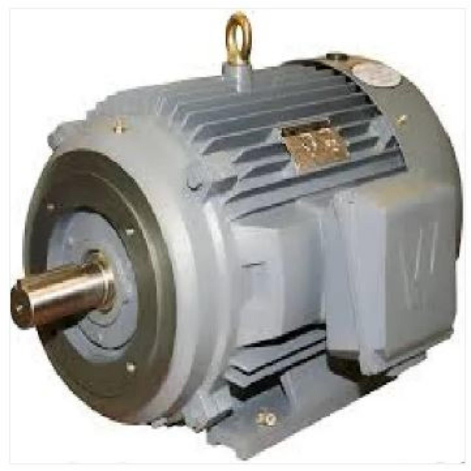 Three Phase 1 hp Four Pole Flange Mounted AC Motors_0
