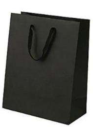 Plain Paper Bag 1 kg Black_0