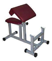 MARUTI Mild Steel Biceps Preacher Curl Gym Bench_0