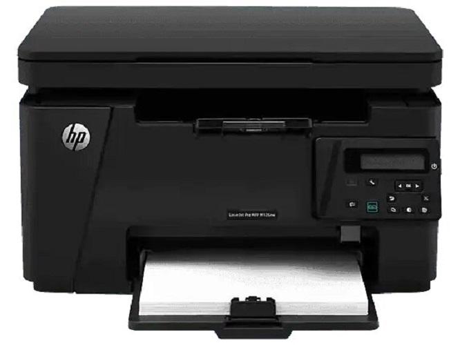 HP MFP M126nw Laserjet Upto 21 ppm (Black) Printer_0