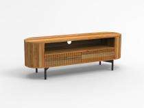 Floor Mounted Solid Wood TV Cabinet 23 to 42 inch Brown_0