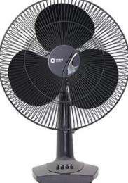 Orient Table 27 400 mm 3 Blades Black Table Fan_0