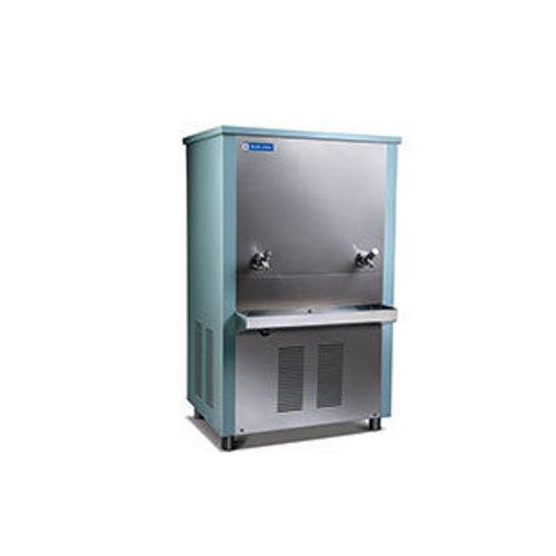 BLUE STAR 70 L/hr Water Cooler 2 Faucets Silver & Blue_0