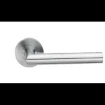 Stainless Steel Round Door Handles Polished ELH01_0