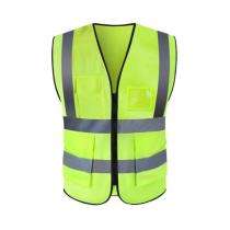 Polyester Safety Jackets L Radium Green_0