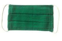 Reusable Cotton Nose Masks S Green_0
