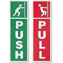Door Signages 18 x 5 cm Self Adhesive_0