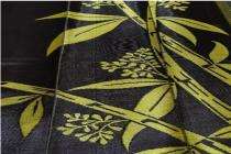 Floor Mats Printed Polypropylene 6 x 9 ft Black_0