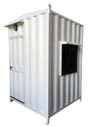 T V INDUSTRIES Steel 7 ft Portable Security Cabin_0