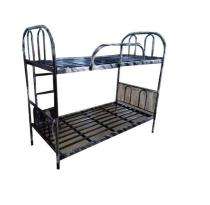 Metal Bunk Single Bed 6 x 3 ft Black_0