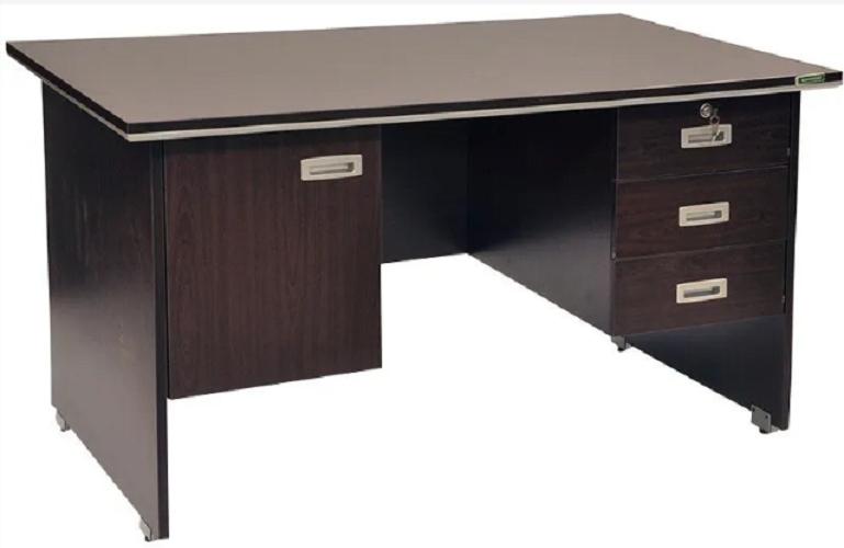 Executive Office Tables Dark Brown Wooden_0