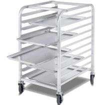 Rimsha Engineers 4 Wheels Tray Rack Trolley 4 ft_0