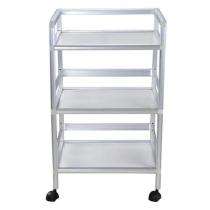 Rimsha Engineers 4 Wheels Tray Rack Trolley 1200 mm_0