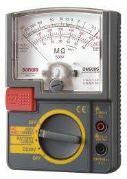 Sanwa DM509S 500V/1000MΩ Insulation Tester 600V_0