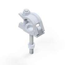 FYRAX 40 x 40 mm E-Galvanized Cast Screw-On Scaffolding Coupler 10 kN_0
