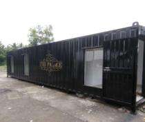 S M Container Mild Steel 8 ft Prefabricated Shelter_0