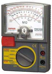 Sanwa PDM1529S 1000V/2000MΩ Insulation Tester 600V_0